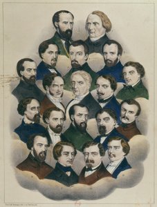 Trial in Bourges of the French Republican ringleaders of the Demonstration in Paris of 15 May 1848 by French School