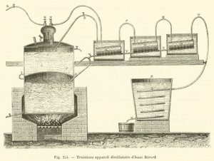 Third Distillation Apparatus of Isaac Berard by French School