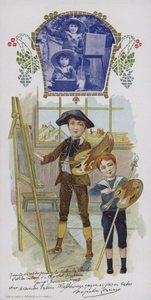 Two Boys Painting