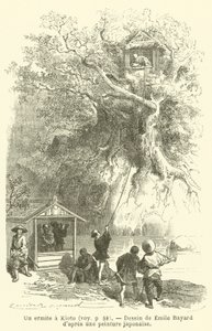 A Hermit in Kyoto by French School
