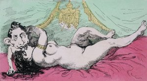 Under the Empire: The Education of a Prince. Cartoon on Eugene Louis Napoleon, Son of Napoleon III