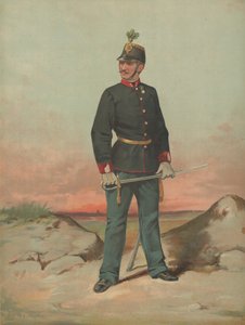 Unidentified French Soldier by French School
