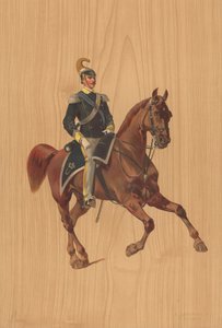 Unidentified Soldier on Horseback