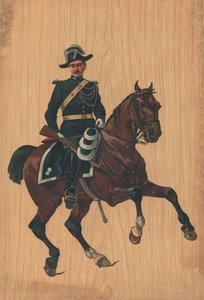 Unidentified Soldier on Horseback