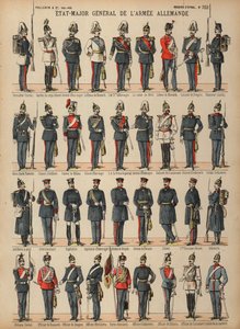 Uniforms of the German Army by French School