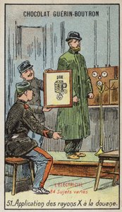 Using X-rays at customs by French School