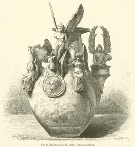 Vase of Canosa, Louvre Museum by French School