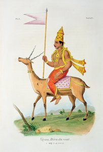 Vayu, Engraved by C. de Motte (1785-1836)