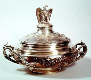 Vegetable Dish, Service Napoleon III, 1855