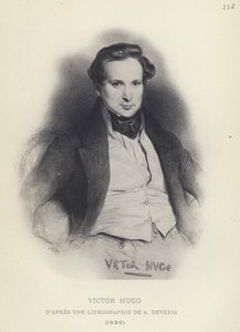 Victor Hugo by French School