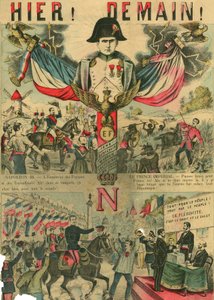 Victor Napoleon at the head of Bonapartists