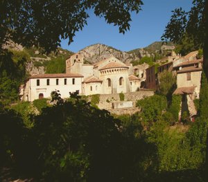 View of the Abbey Church, 11th-12th century