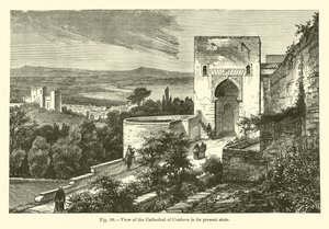 View of the Cathedral of Cordova in its present state by French School