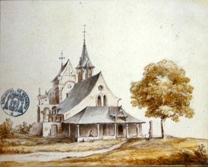 View of the Church at Meudon