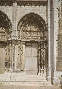 View of the South Door of the Royal Portal