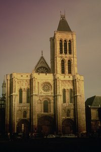View of the West Facade by French School