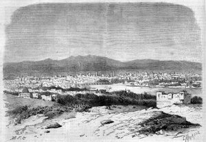 View of the City of Damascus, Syria