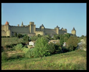 View of the city walls