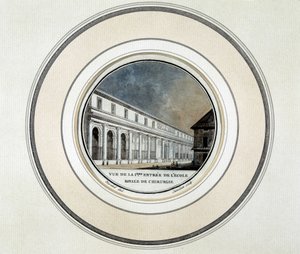 View of the Entrance of the Royal School of Surgery