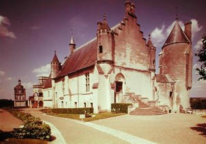 View of the exterior with the south and west facades