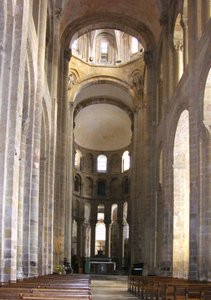 View of the nave, c.1050 by French School