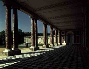 View of the Terrace on the Right Wing of the Grand Trianon, c.1725
