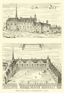 Views of the Castle of Plessis-les-Tours by French School