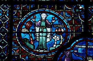 Virgo, from the Zodiac Window