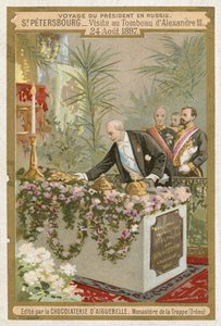 Visit of French President Felix Faure to Russia, 24 August 1897