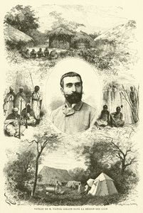 Journey of Mr. Victor Giraud in the Lake Region (engraving)