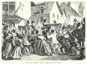 Journey of Napoleon in the Southwest of France by French School
