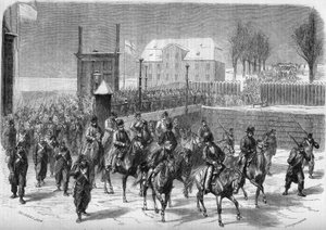 War of the duchies opposing Denmark to Prussia and Austria
