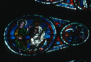 West Rose Window by French School