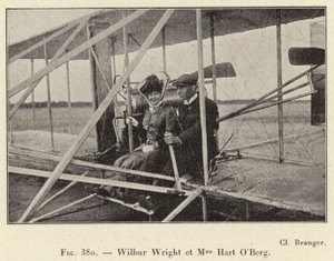 Wilbur Wright and Mrs. Hart O