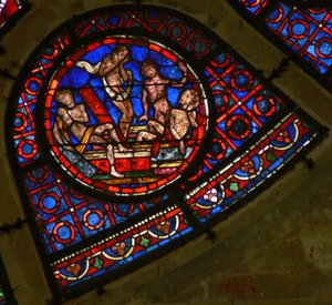 Scene from the Last Judgement: Souls Rising at the Sound of the Trumpet by French School