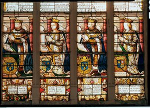 Window Depicting Francois de Bourbon, Rene d