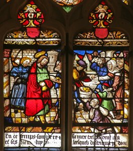 Window depicting Saint Roche