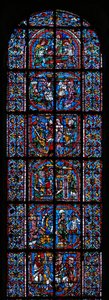 Window Depicting the Legend of St. Catherine