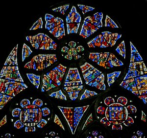 Window depicting the Last Judgement