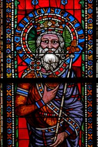 Window w11 depicting Emperor Henry de Bamberg by French School