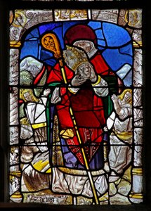 Window depicting St Denis