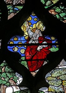 Window w120 depicting God the Creator