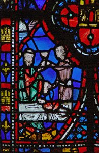 Ahasuerus Gives the People of Shushan a Festival by French School