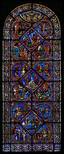 Good Samaritan Window by French School
