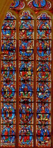 Window depicting St Maurice