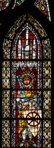 Window w203 depicting St George