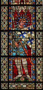 Window w203 depicting St Innocent by French School