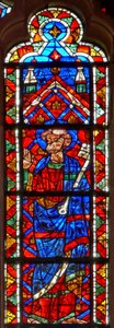 Window depicting St Peter