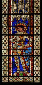 Window w203 depicting St Victor by French School