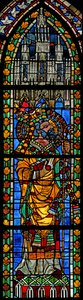 Window w205 depicting St Abrogastius
